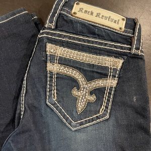 Rock Revival Skinny Jeans.